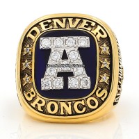 1986 Denver Broncos AFC Championship Ring/Pendant